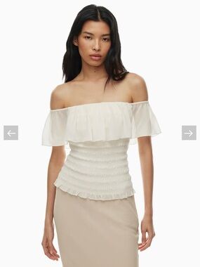 Aritzia wilfred portobello top